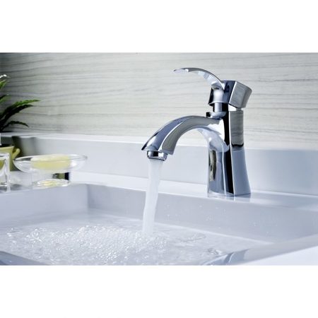 Anzzi Alto Single-Handle Mid-Arc Bathroom Faucet, Polished Chrome L-AZ012